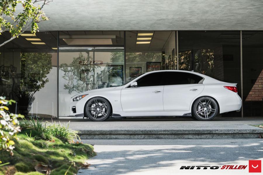  Infiniti Q50 on Vossen Wheels (VFS5) 2016 года  (фото 2 из 9)